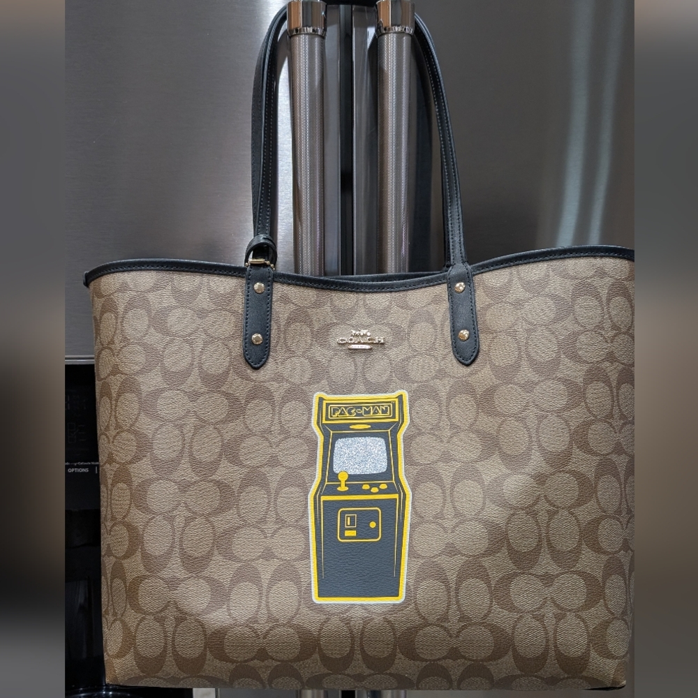 Coach X Pac-Man Reversible Tote